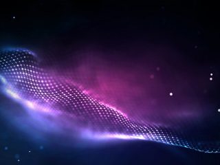 Blockchain technology background. Cryptocurrency fintech block chain network and programming concept.